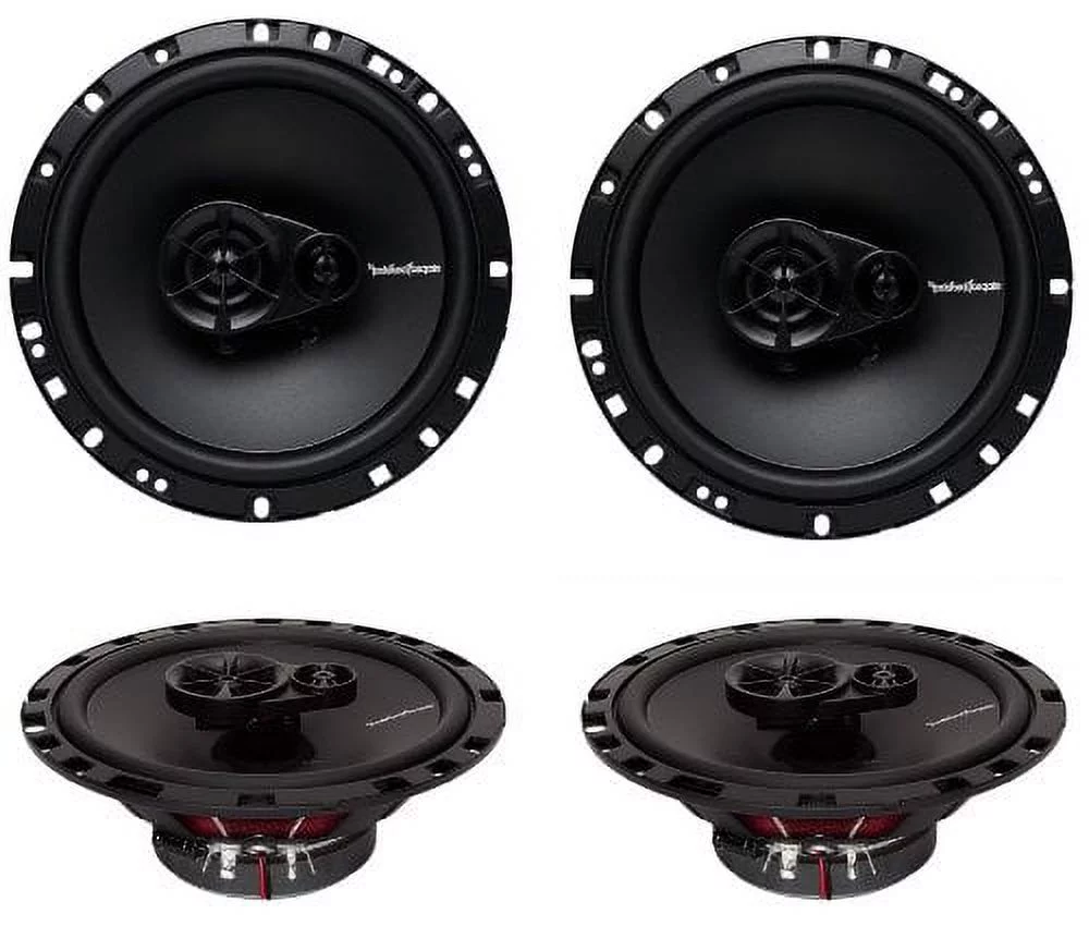 4) New Rockford Fosgate R165X3 6.5