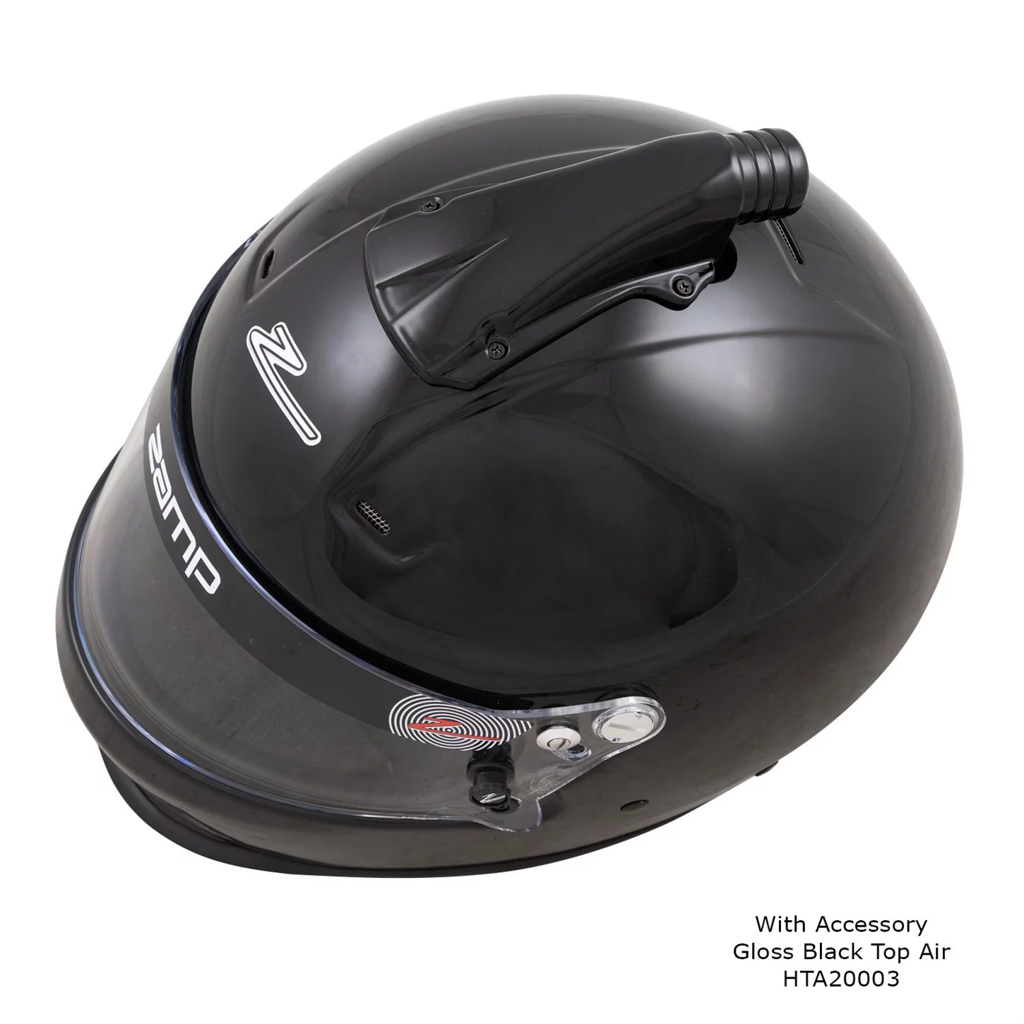 Zamp H768D03M RZ-36 Helmet Dirt - Full Face - Snell SA2020 Black - Medium