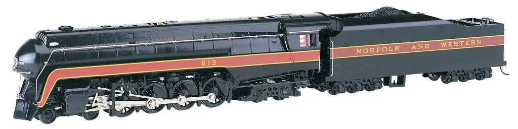 Bachmann 53202 HO Norfolk & Western Class J 4-8-4 with Sound & DCC #613
