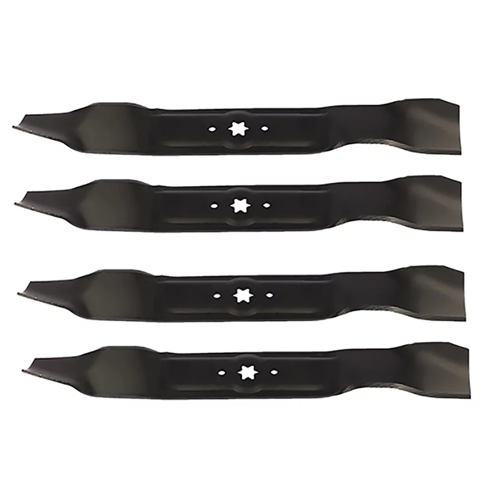 Mower Blades (4) Mulching Fits Cub Cadet 742-04126, 742-0616, 42