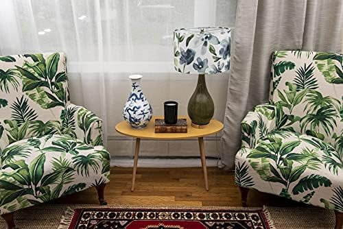 TJVNLDE - Modern Oval/Round   End  for Small Places  Living Room  Office  Balcony  Industrial End  for Coffee  Laptop - Brown Oval Coffee