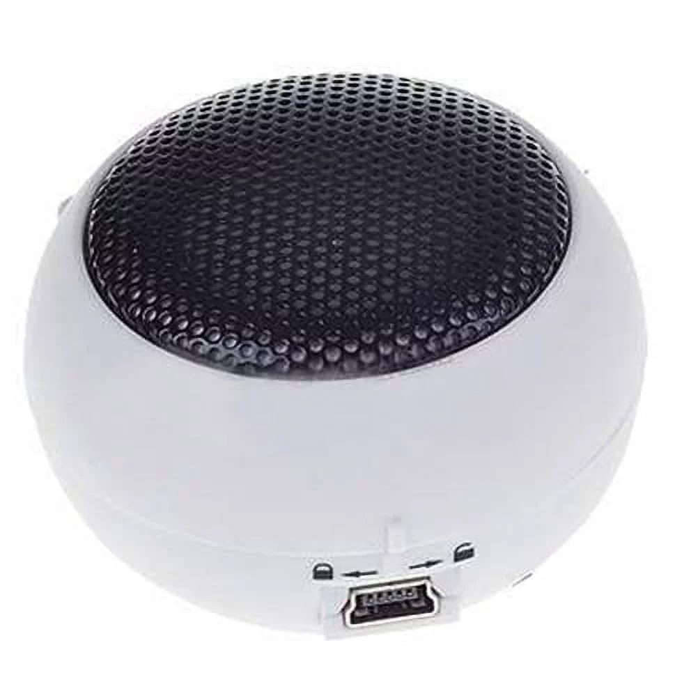 For TCL 40 XL/XE/X/NxtPaper - Wired Speaker Portable Audio Multimedia Rechargeable White
