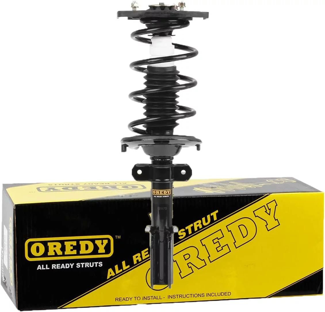 OREDY Rear Left Strut Coil Spring for Chevrolet 2000-2007 Monte Carlo 2000-2011 Impala 1998-2002 Oldsmobile Intrigue - 171671L