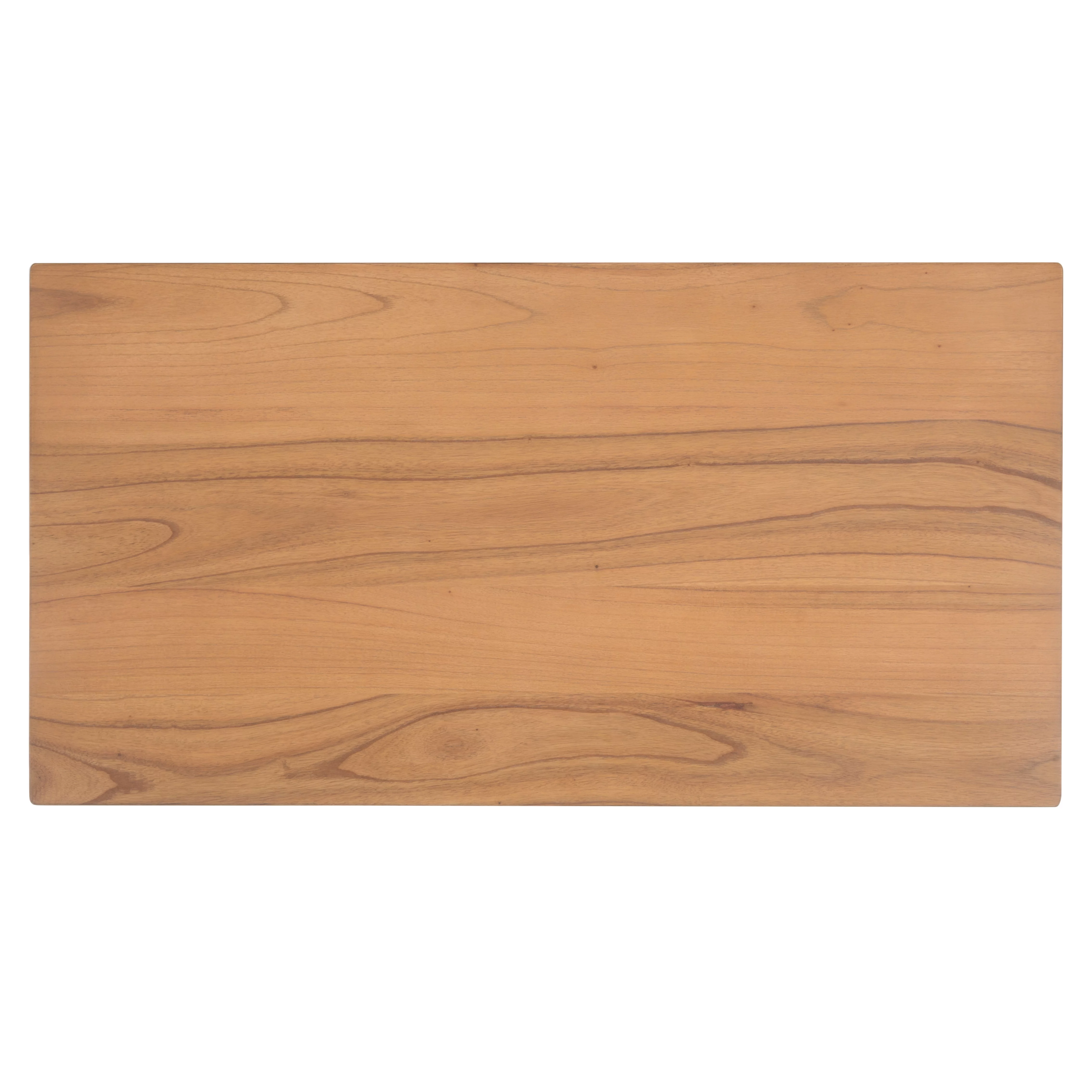 SAFAVIEH Miya Solid 2 Shelf Coffee Table Wood, Natural