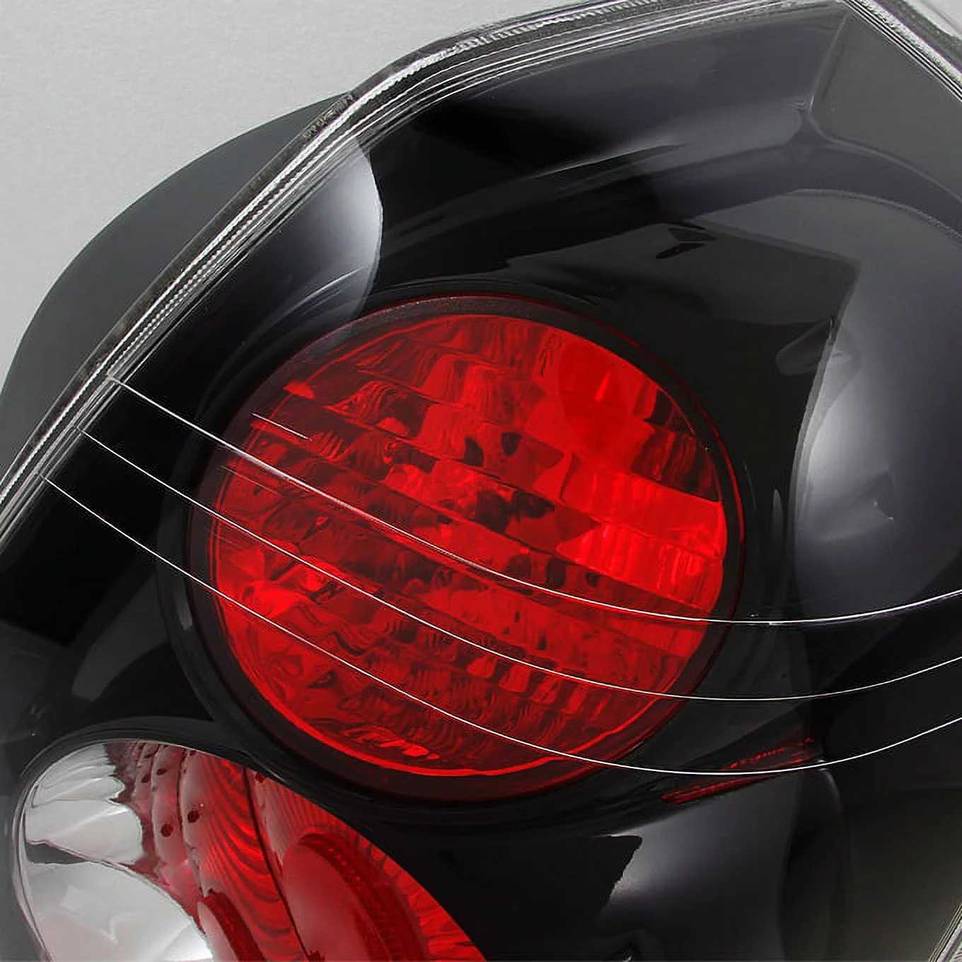 AKKON - Combo Black Healights + Tail Lamp Fits 2005-2006 Altima Base / S / SL / SE Model Pair Left+Right Replacement