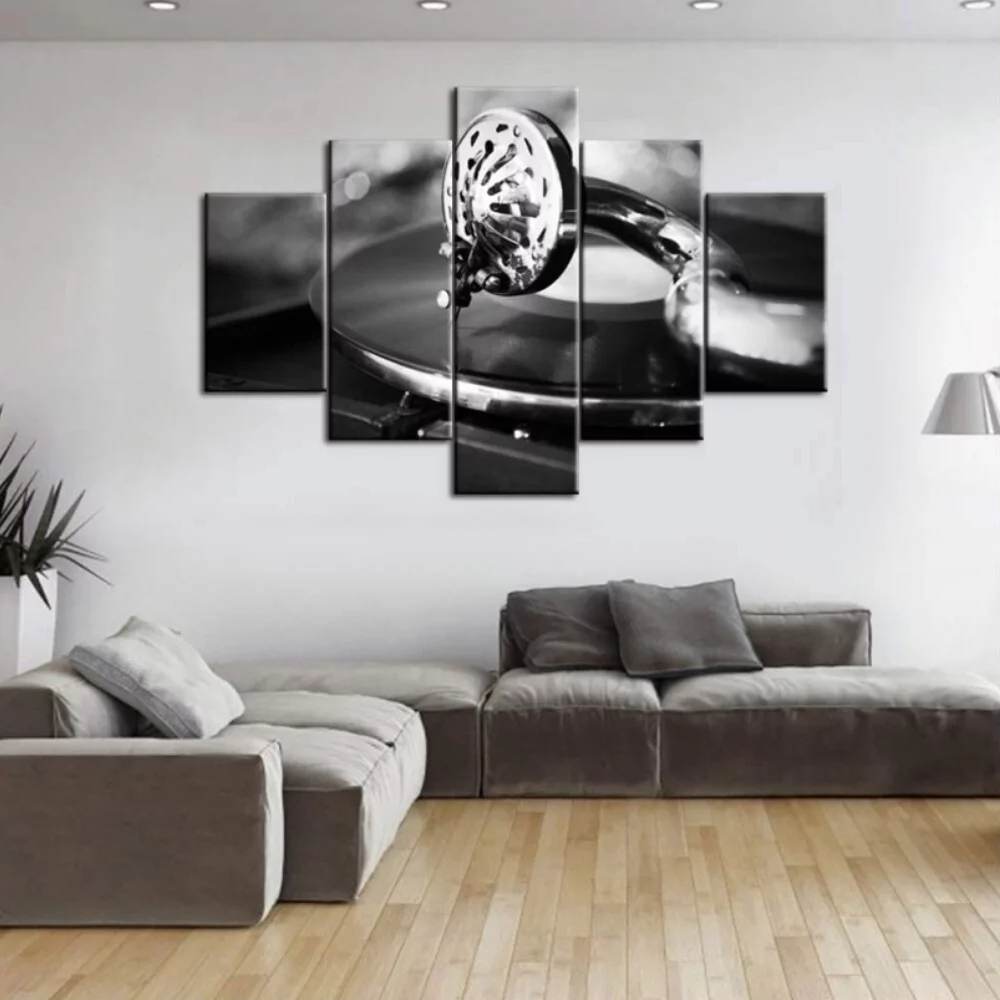 TISHIRON 5PCS Framed Canvas Wall Art Set,60