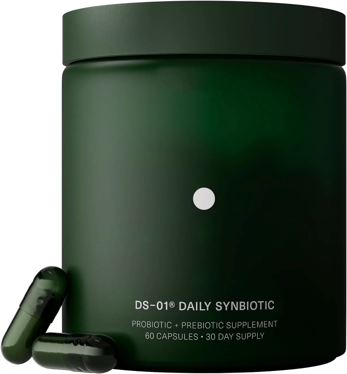DS-01 Daily Synbiotic - Probiotic + Prebiotic (60 Capsules) - 53.6 Billion AFU - Digestive Health, Gut Health, and Immune Health - Multi-Strain Probiotics for Women & Men - Vegan & Shelf-Stable