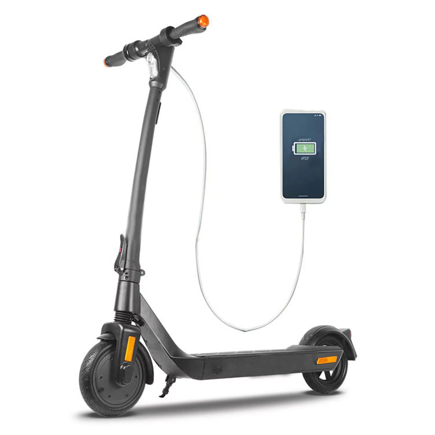 Foldable Electric Scooter for Adults,Up to 450W,31 Miles Range, Max 15.5MPH,8.5 Inch Solid Tires,Triple Shock Absorphtion,Portable Folding Commuting Scooter(Black))