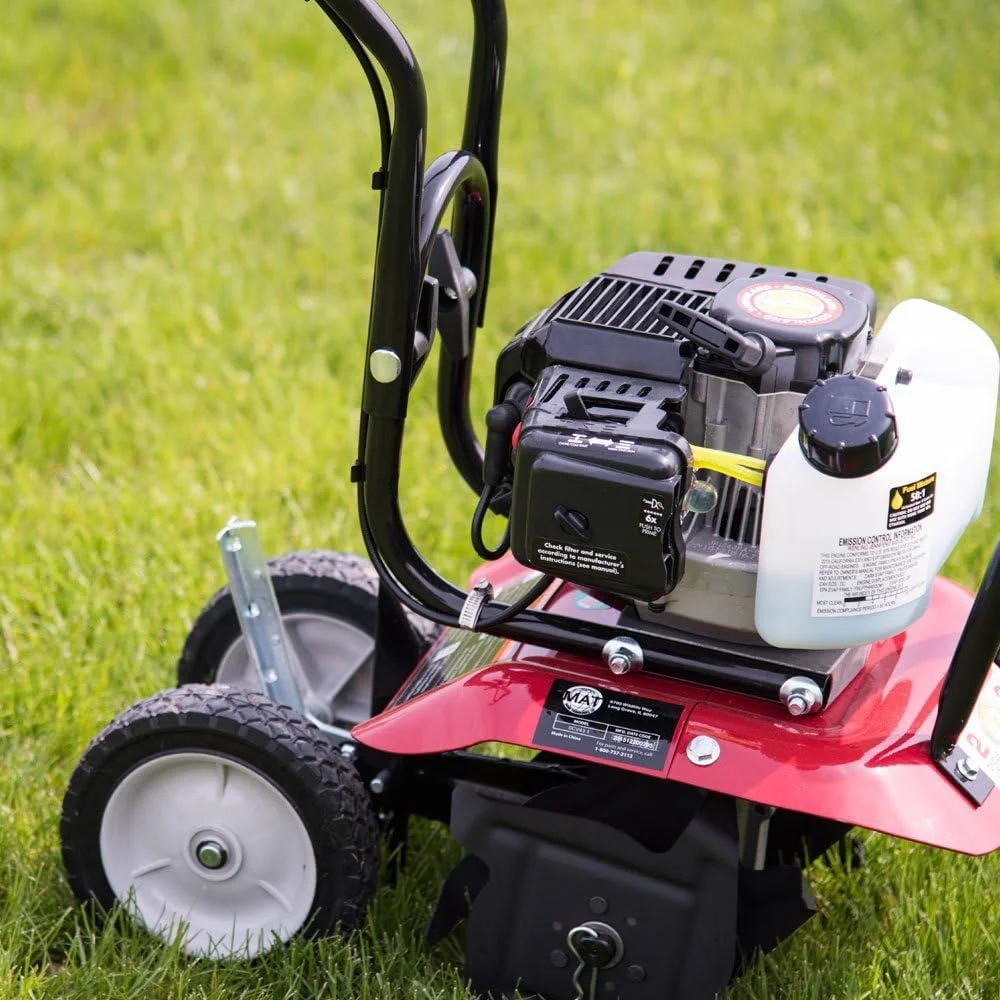 SCV43 Cultivator With 43Cc, 2 Cycle, Full Crankshaft Engine