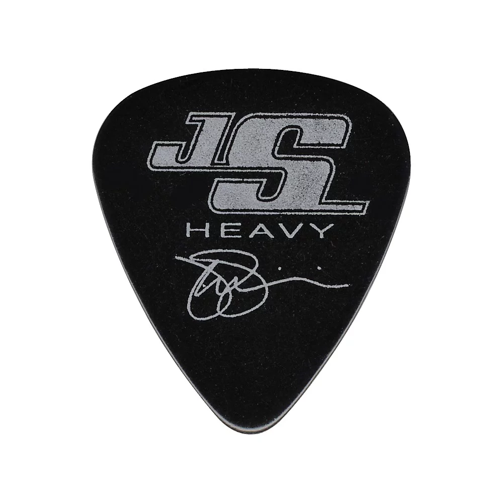 Planet Waves Joe Satriani Guitar Picks, Black, 10 pack, Heavy