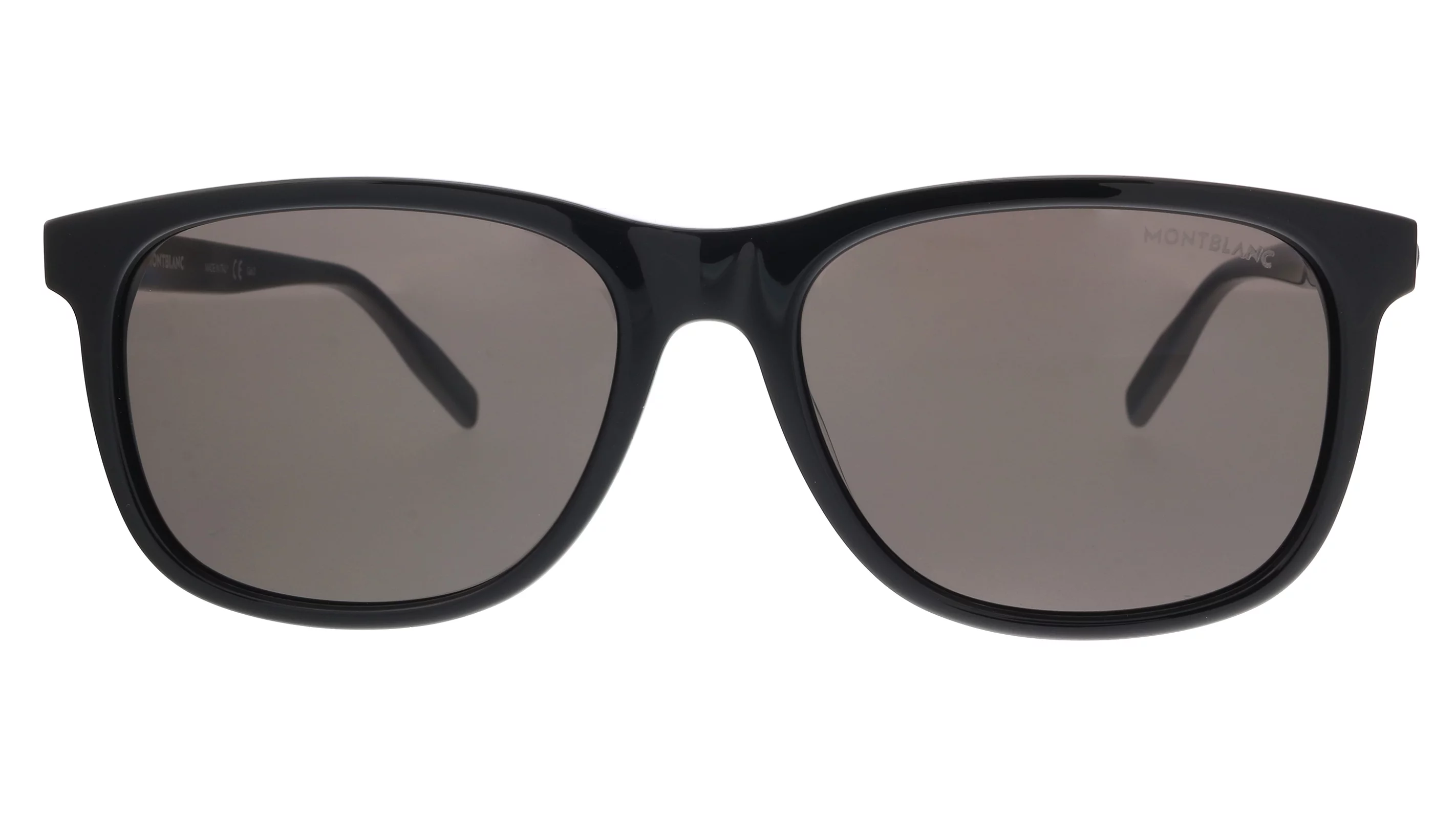 Montblanc Grey Square Men's Sunglasses MB0013S 001 56