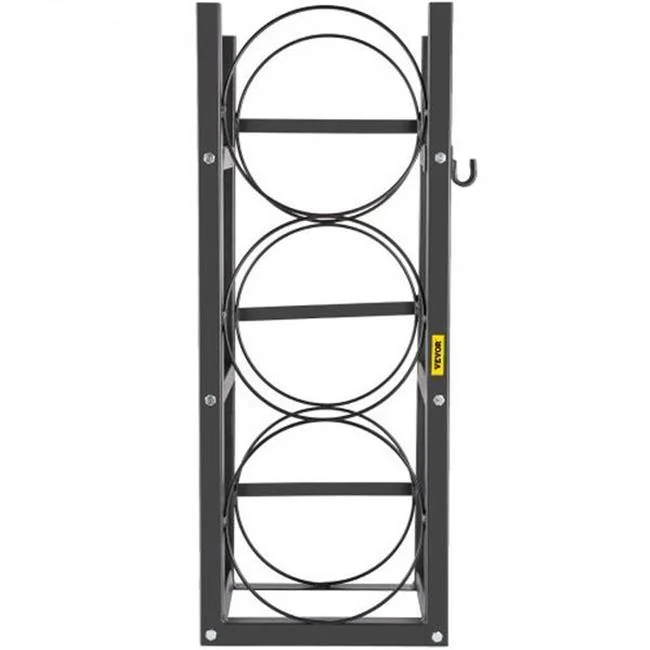 Vevor  33 x 13 x 4 in. Refrigerant Tank Rack with 3-30 lbs Cylinder Saving Tank Rack