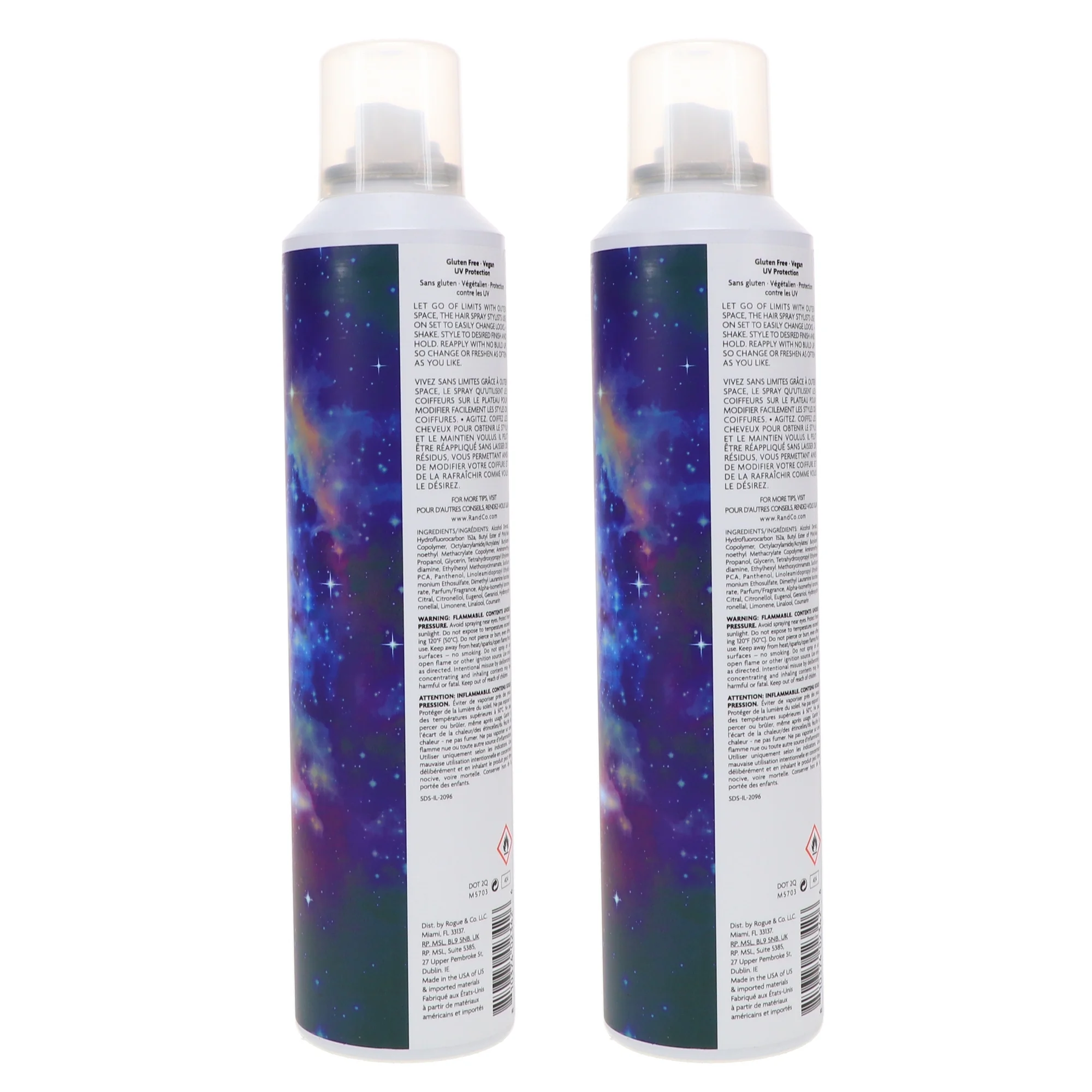 R+CO Outer Space Flexible Hairspray 9.5 oz 2 Pack
