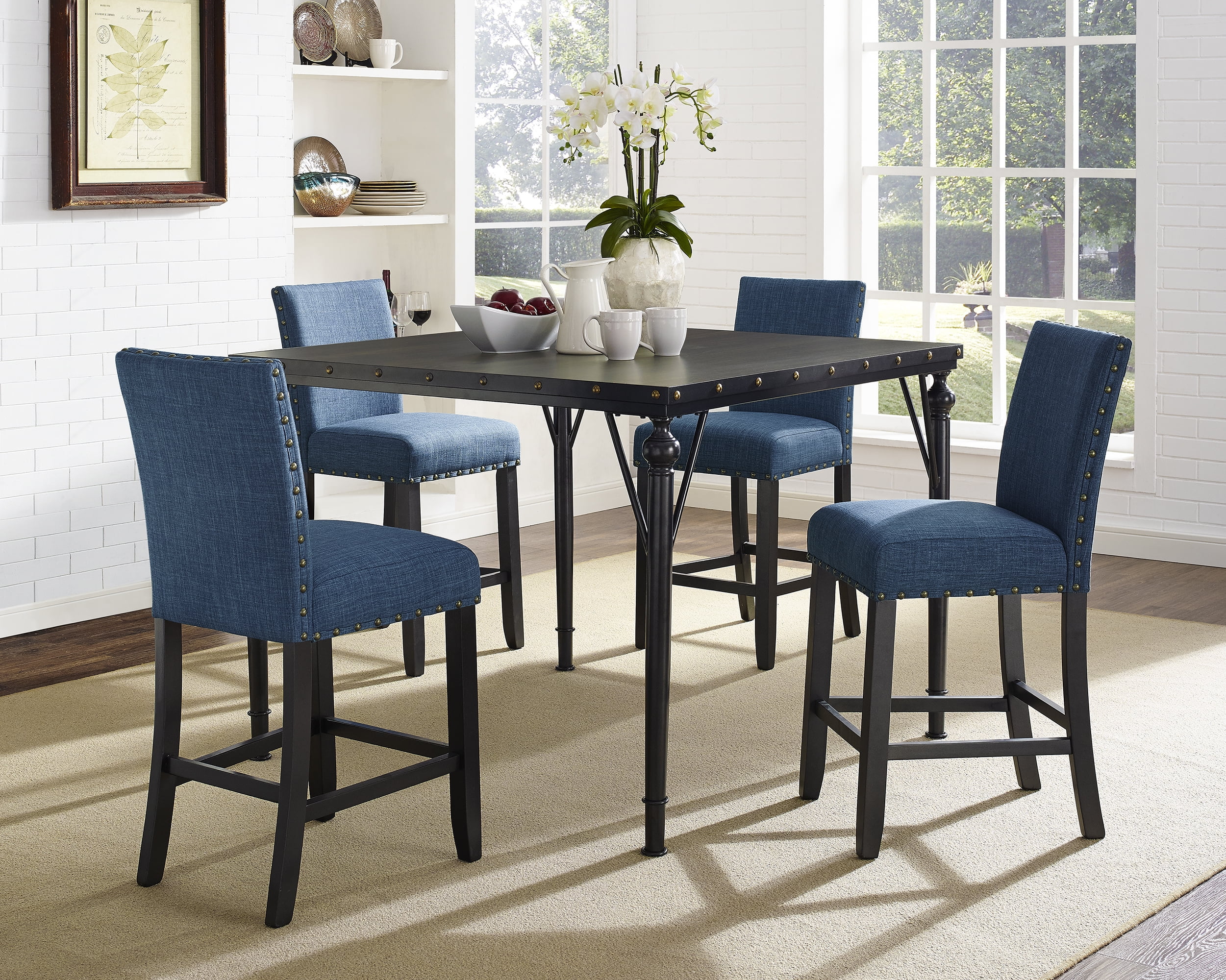 Roundhill Furniture Biony 5-Piece 36