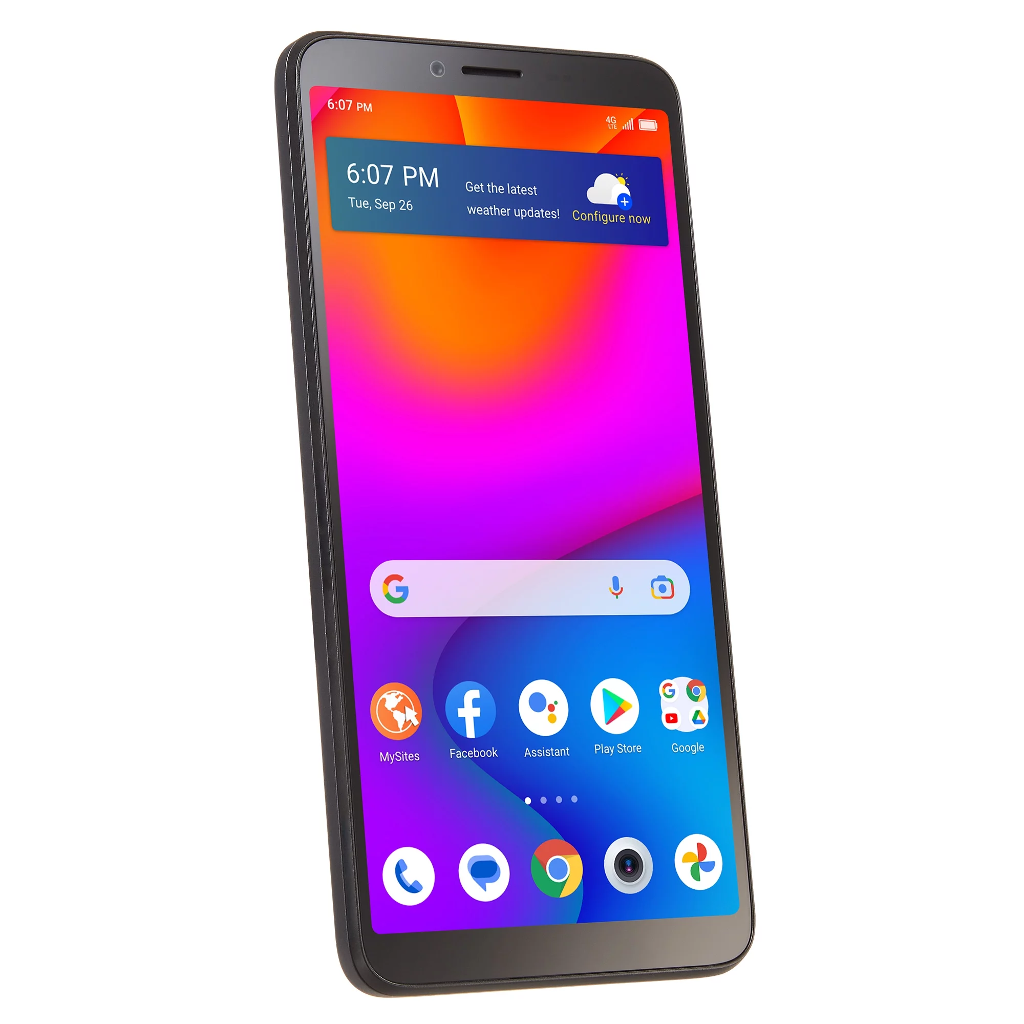 Puerto Rico Straight Talk TCL ION V, 32GB, Black - Prepaid Smartphone [Locked to Straight Talk]