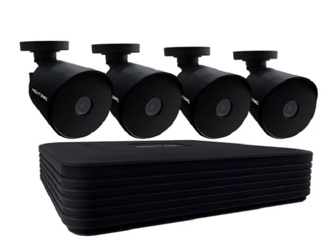 Refurbished Night Owl WMBF-2VDP81-4 8 Channel 1080p Wired DVR, 4 Wired Cameras & 1TB HDD