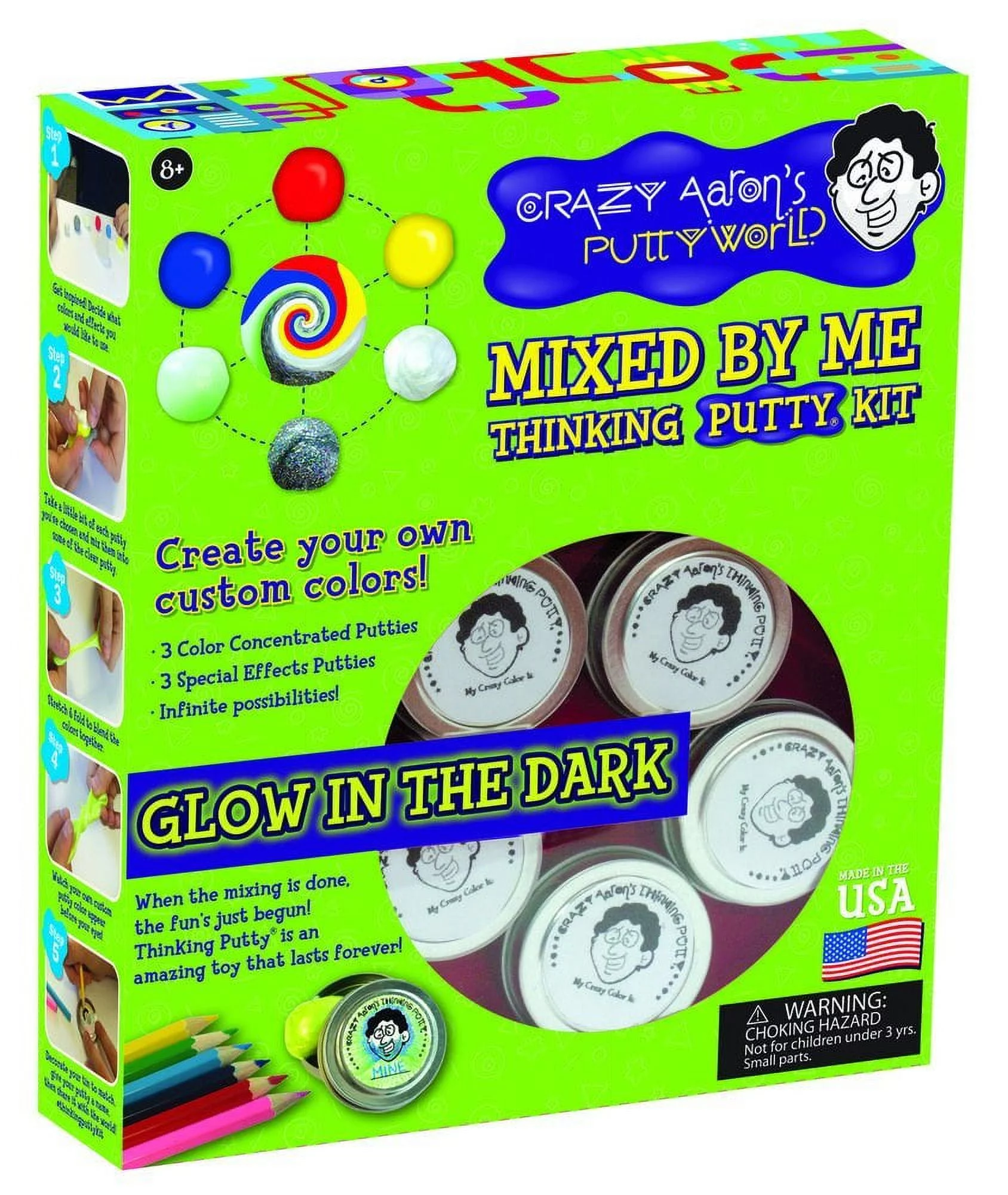Mixed by Me Putty Kit-Glow in the Dark