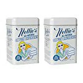 Nellie's NLS-100T All Natural Laundry soda, 100 Load Tin, NLS-100T, 3.3 Pound
