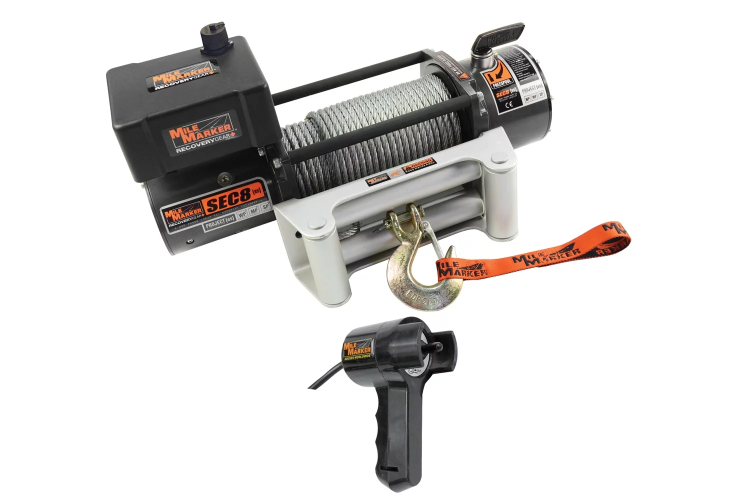 Mile Marker 77 50141W Sec8 Es Waterproof Winch