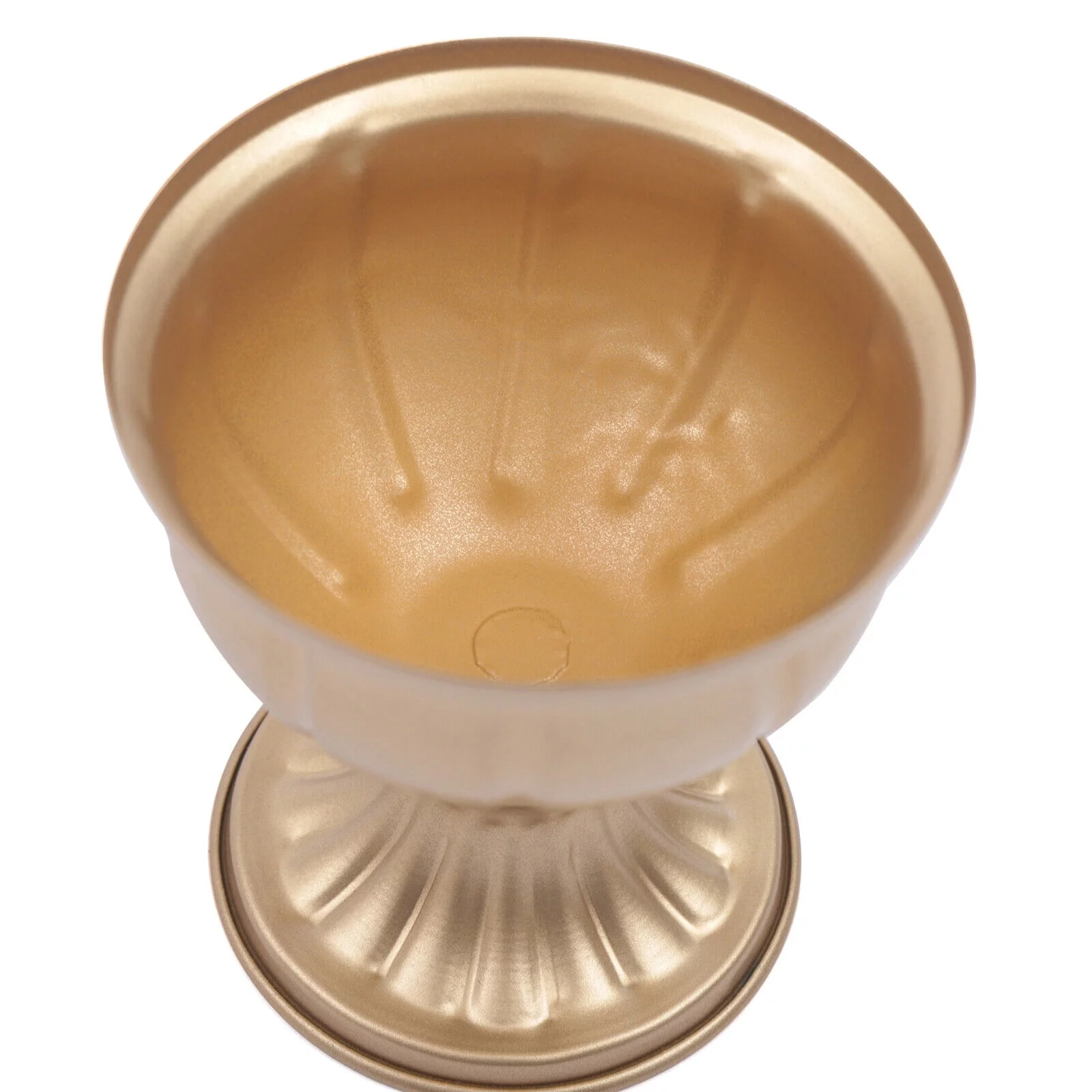 Fichiouy 10Pcs Metal Vases Flower Vase Stand Wedding Table Top Centerpiece DIY Gold