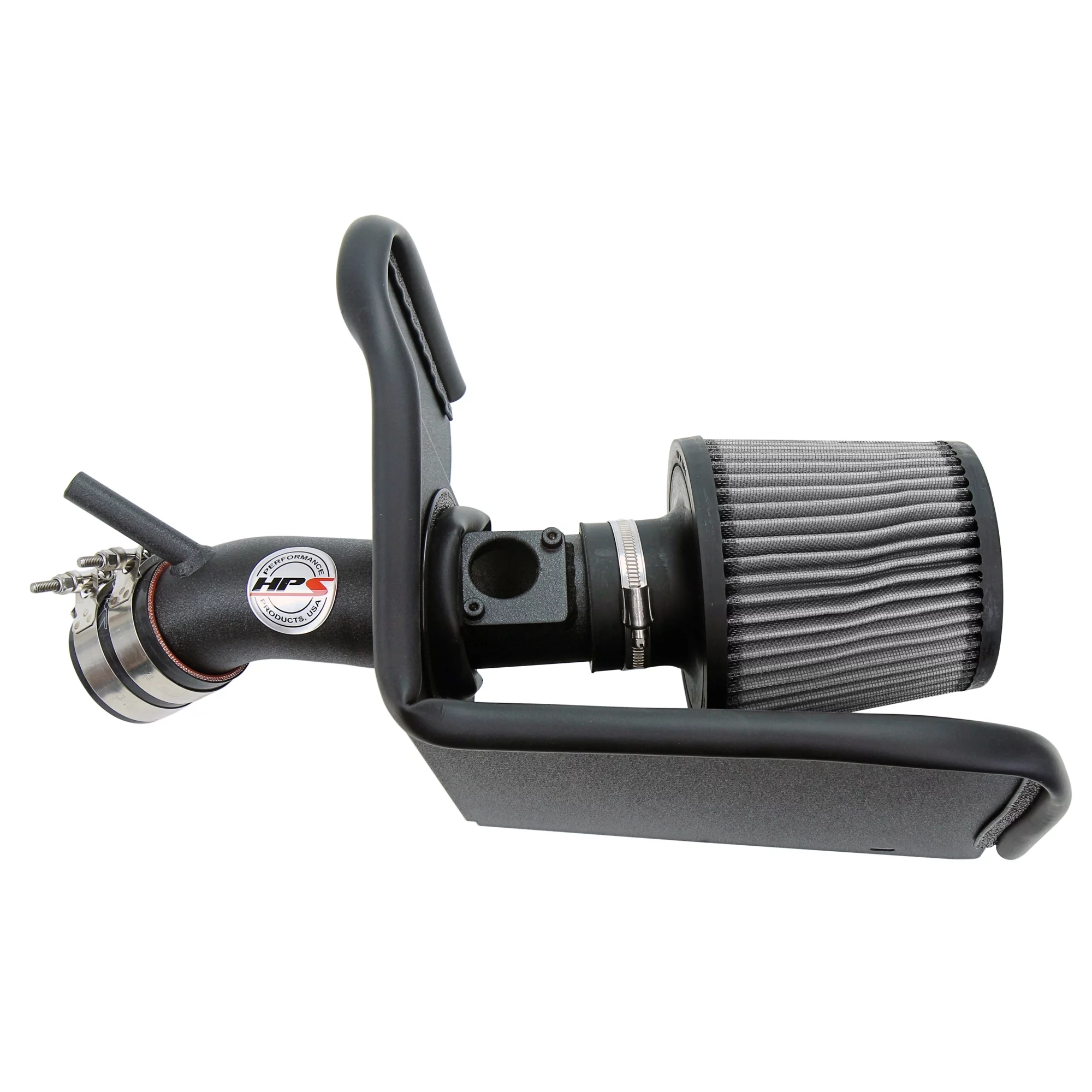 HPS Performance Black Shortram Air Intake Kit + Heat Shield Cool Ram Compatible for 2018-2021 Toyota C-HR 2.0L, 827-631WB