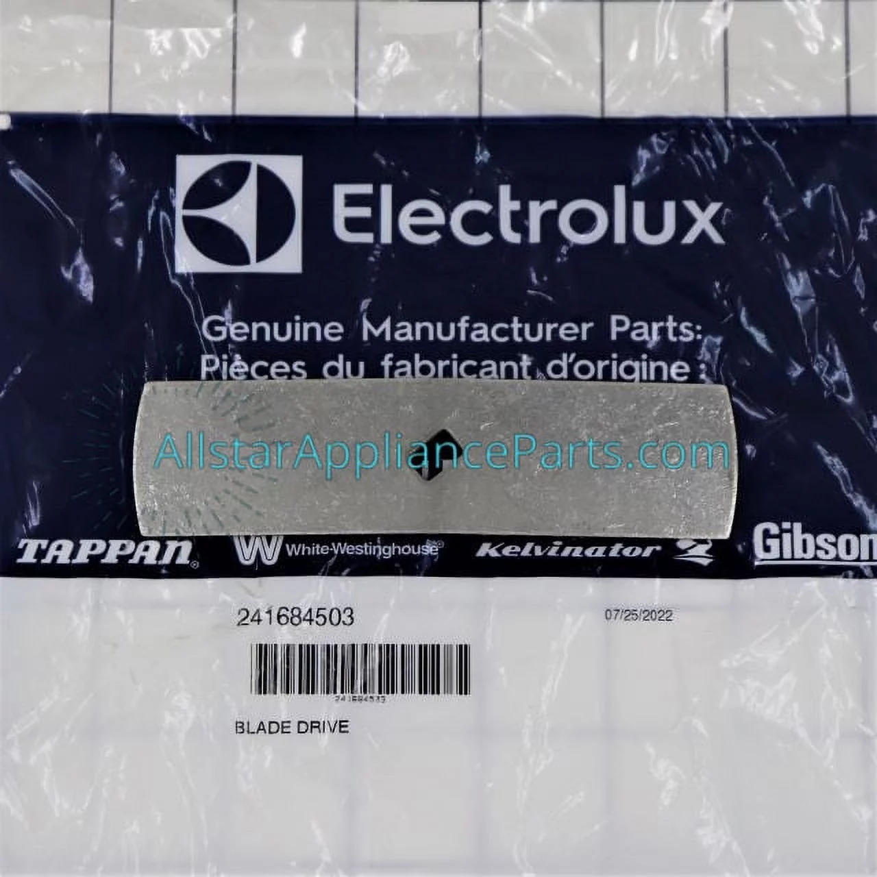 Frigidaire Refrigerator Ice Crusher Blade 241684503