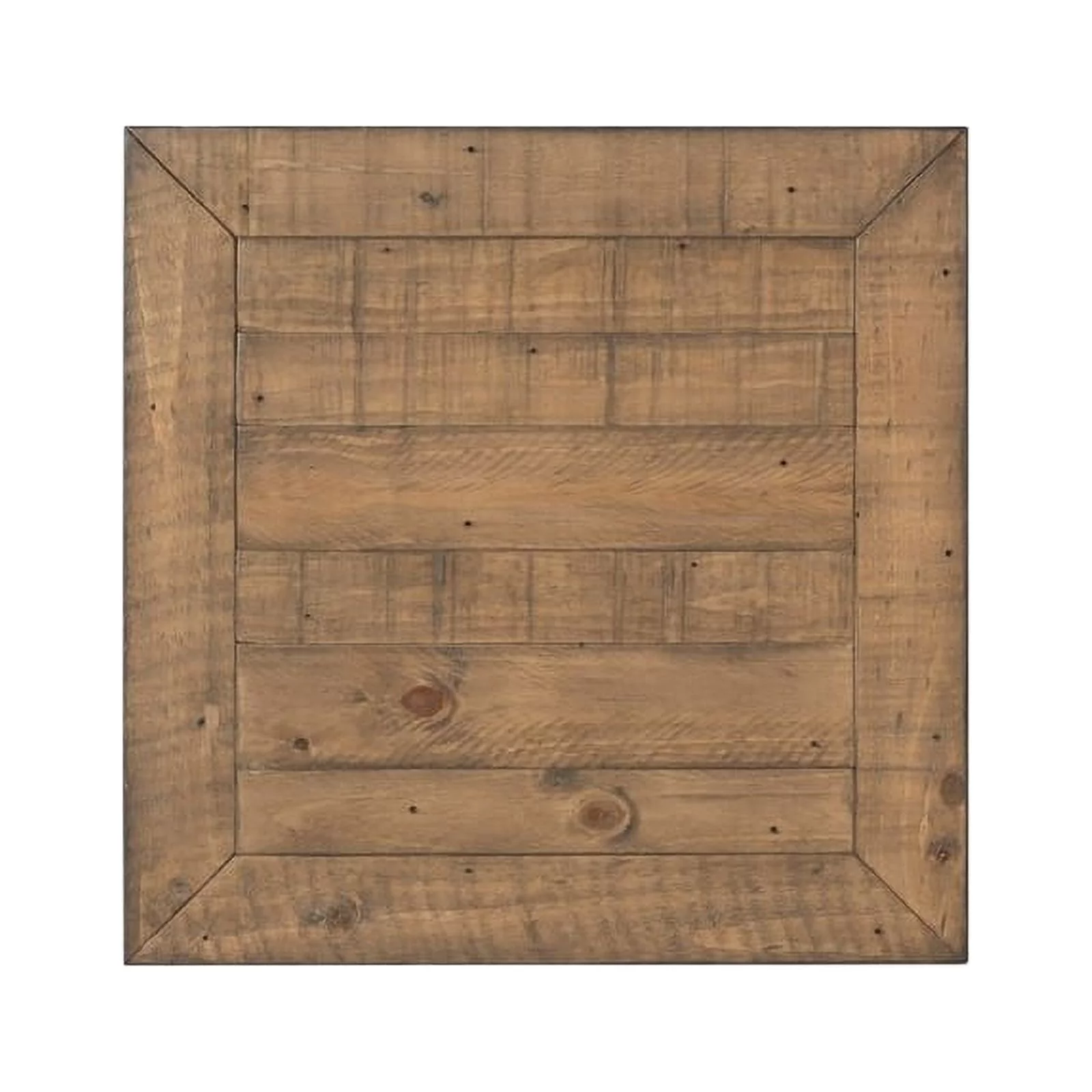 Home Square 2-Piece Set with 2 Drawer Coffee Table & End Table in Natural