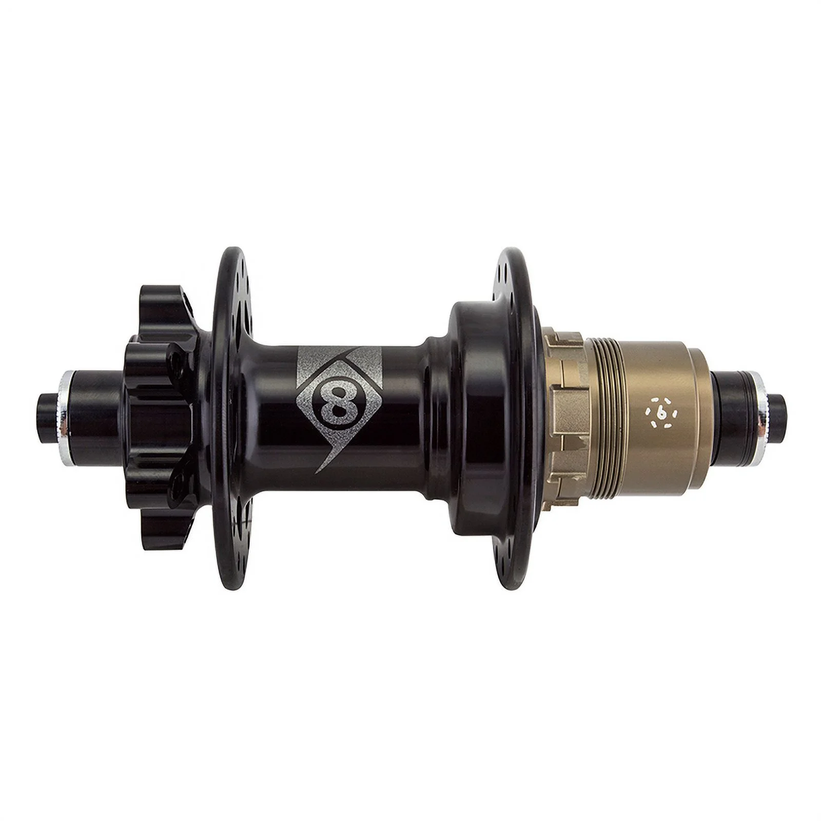 Origin-8 MT-1110 Elite MTB Rear Hub Rr Qr 6b 32x135 11s Xd-driver Sb Bk NoSkewer