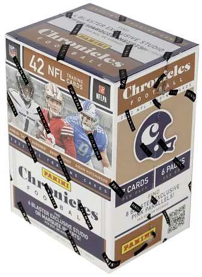 NFL Panini 2022 Chronicles Football Trading Card BLASTER Box (6 Packs, Fanatics)