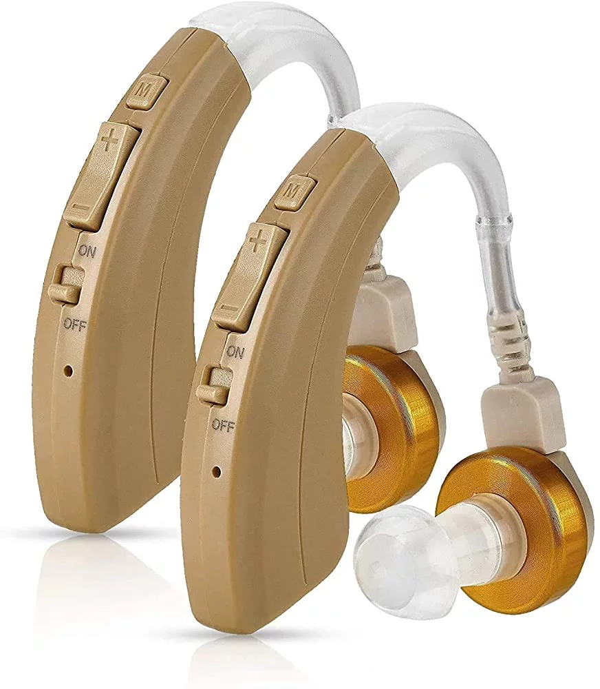 MEDca Digital Hearing Multicolor Amplifier Pair Behind The Ear Left & Right