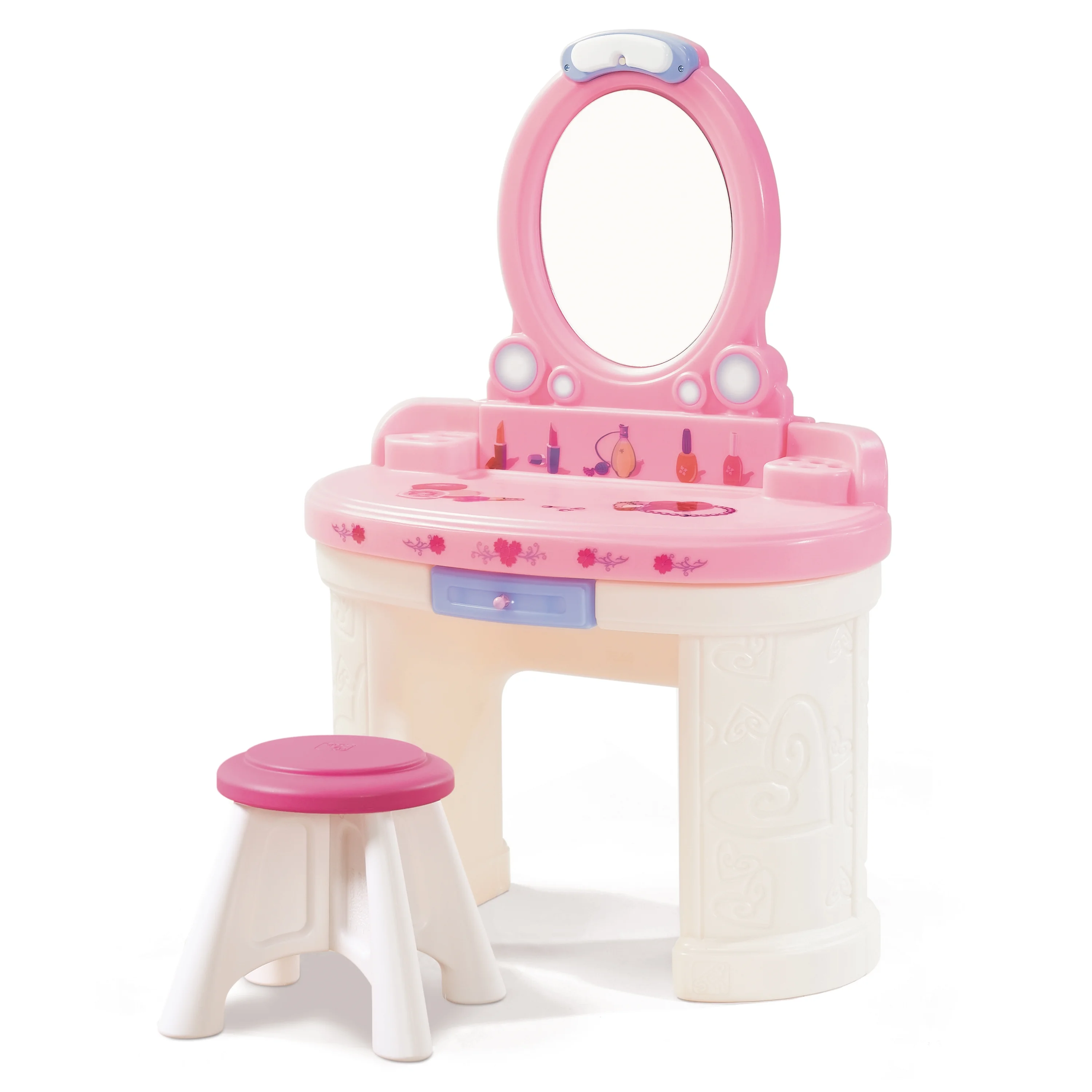 Step2 Fantasy Vanity Girls Pretend Vanity Play Set, Toddlers
