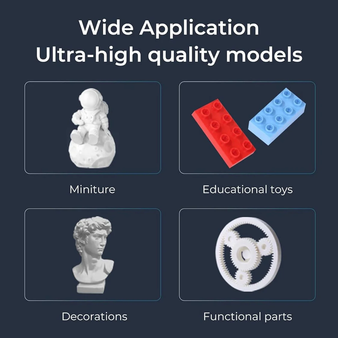 Official Creality PLA Filament Bundle 10kg/22lb 1.75mm 3D Printer Filament Enhanced Toughness No Warp, Dimensional Accuracy ±0.03mm Printing Filament