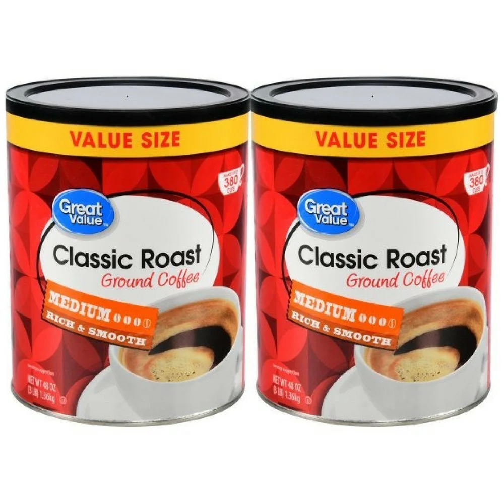 Classic Roast Ground Coffee, Medium Roasted, Oz (Pack Of 2)
