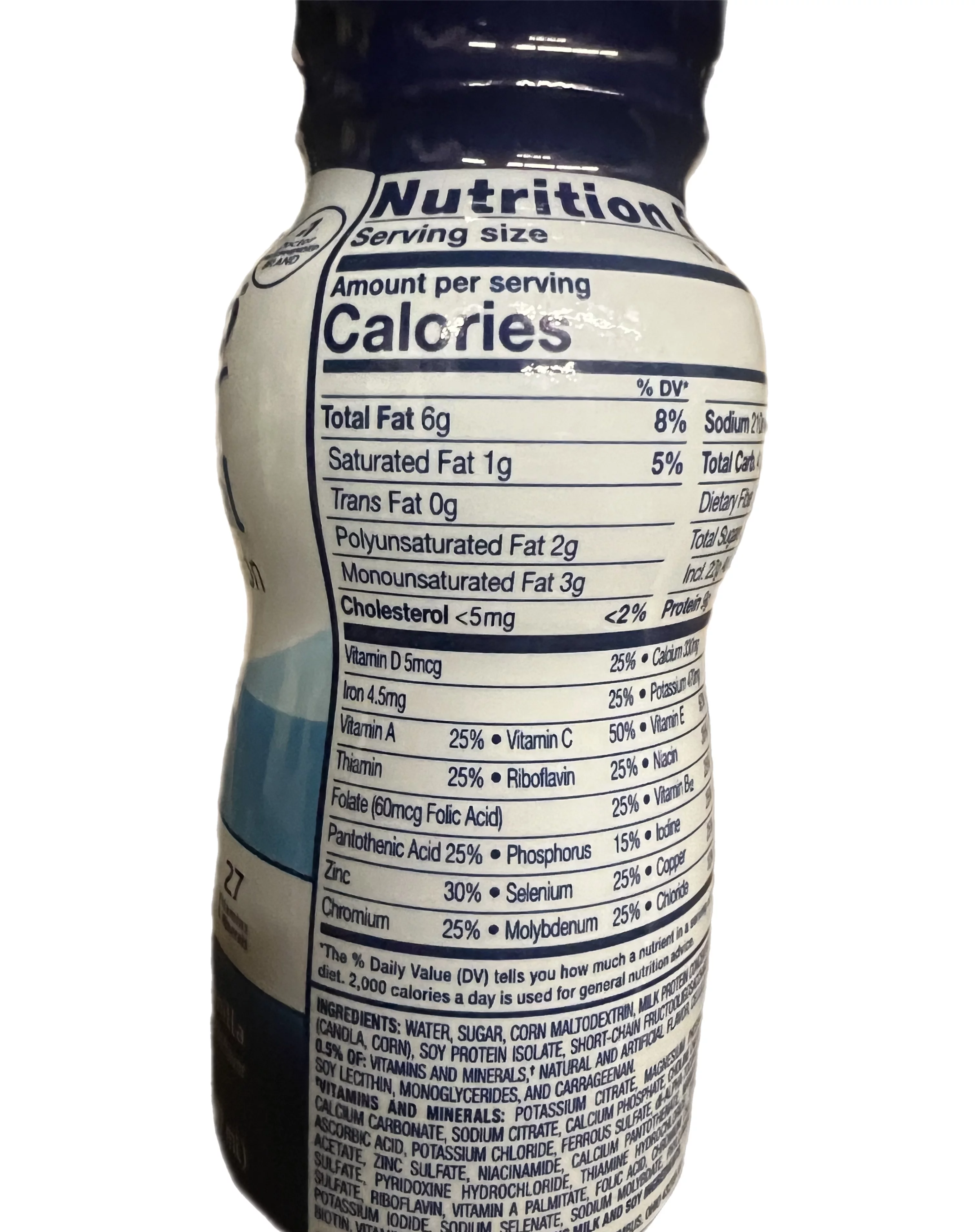 Ensure Original Therapeutic Nutritional Drink, for Sole-Source Nutrition, Vanilla, 8 fl oz, 1 Count