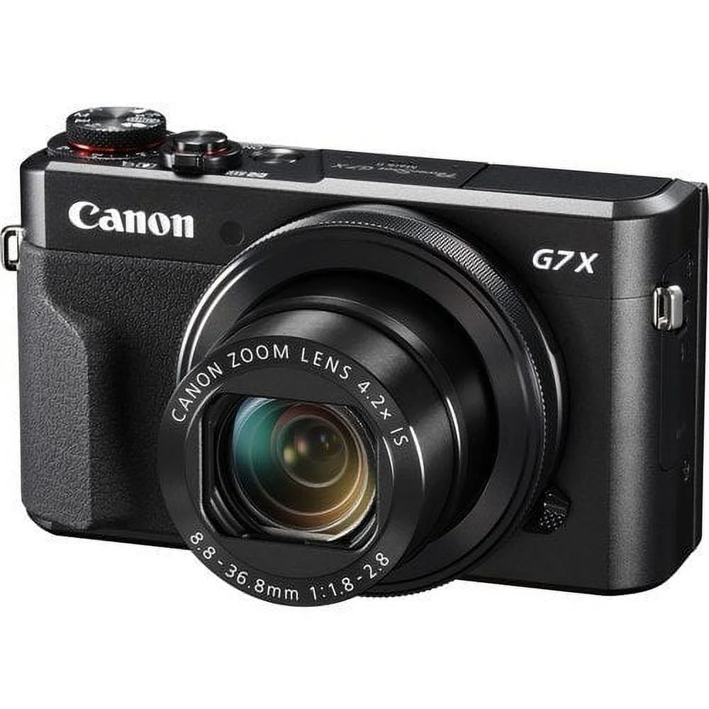 Canon PowerShot G7 X Mark II Digital Camera + Pixi-Basic Accessory Kit- International Version