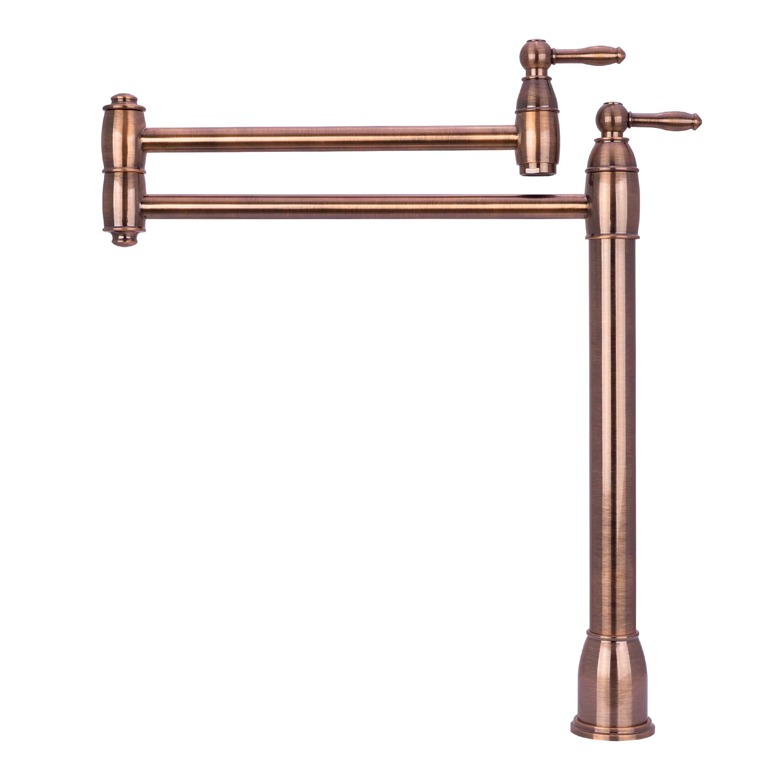 Copper Pot Filler Kitchen Faucet Deck-Mounted