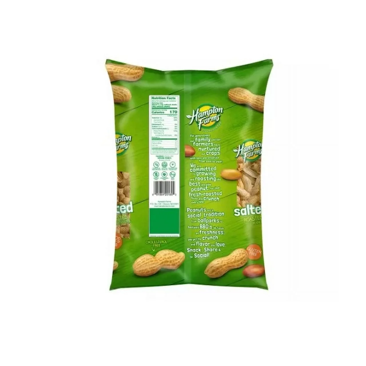 Hampton Farms Salted In Shell Peanuts (5lbs)