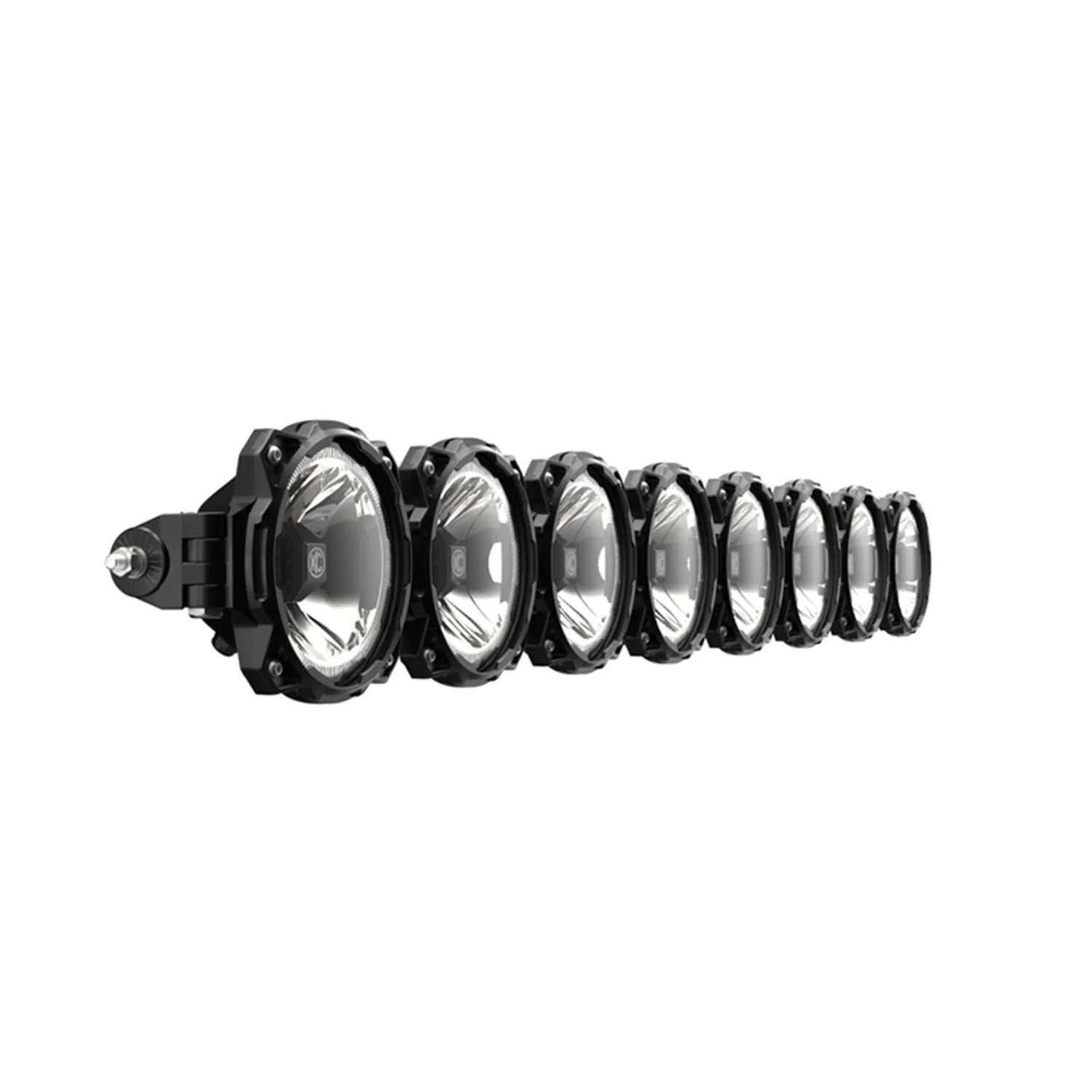 KC HiLiTES Universal 50in. Pro6 Gravity LED 8-Light 160w Combo Beam Light Bar (No Mount) - 91308