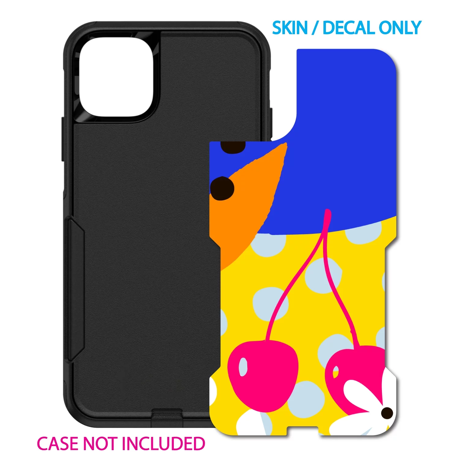 DistinctInk Custom SKIN / DECAL compatible with OtterBox Commuter for iPhone 11 Pro (5.8