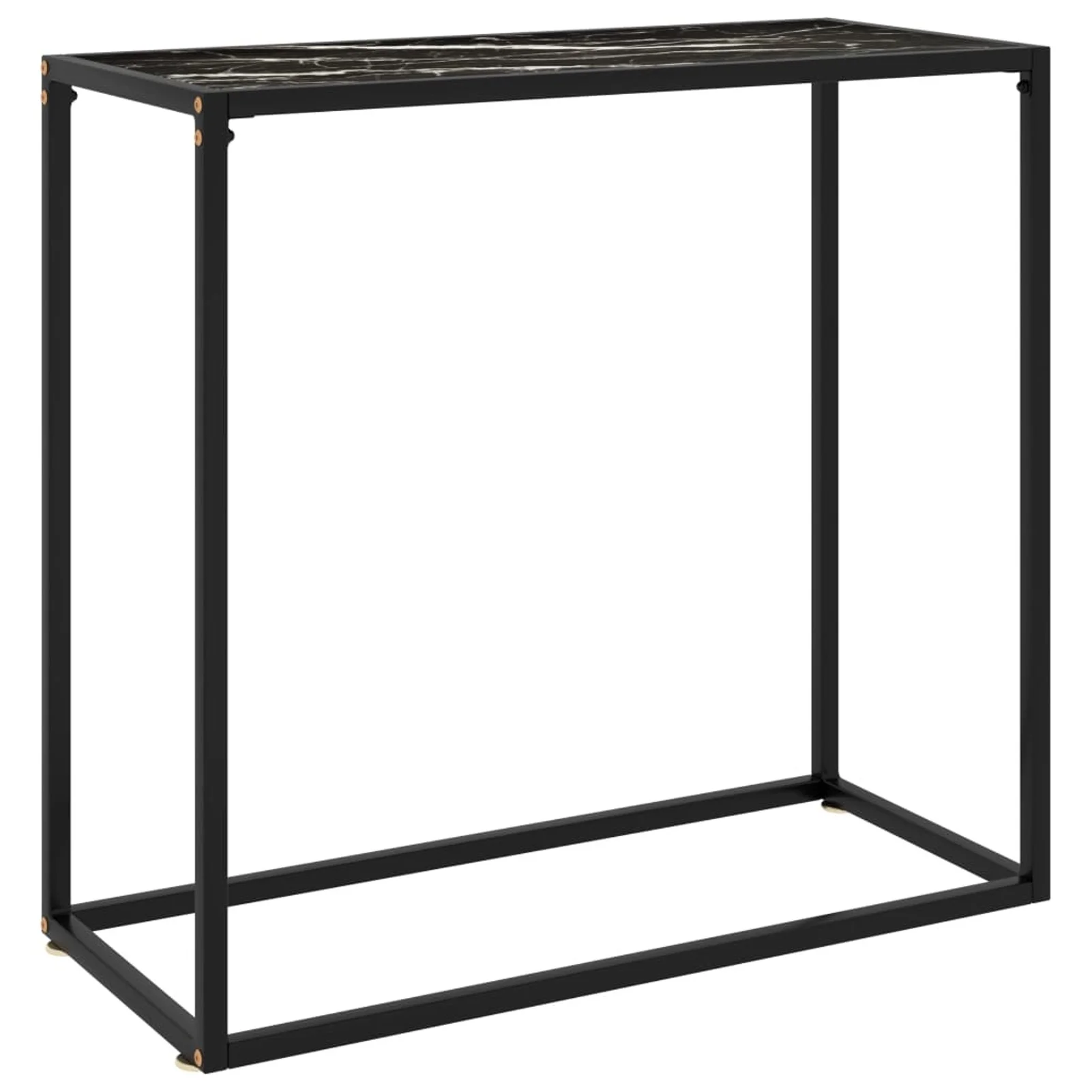 Andoer parcel,Side Table With Steel Frame Table With Steel Table Hallway Table 31.5