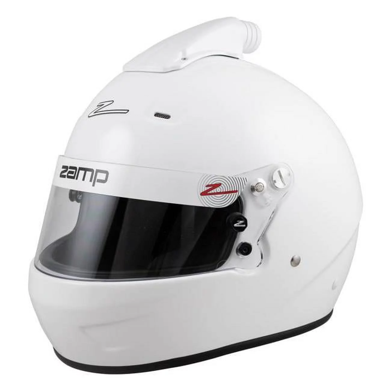Zamp ZAMH771001L RZ-56 Large Air Helmet, White - Snell SA2020