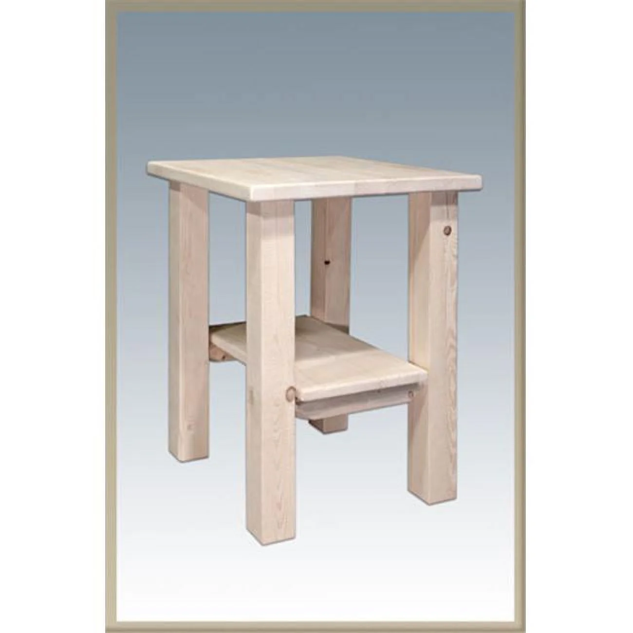 Montana Woodworks  Homestead Nightstand With Shelf - Ready To Finish