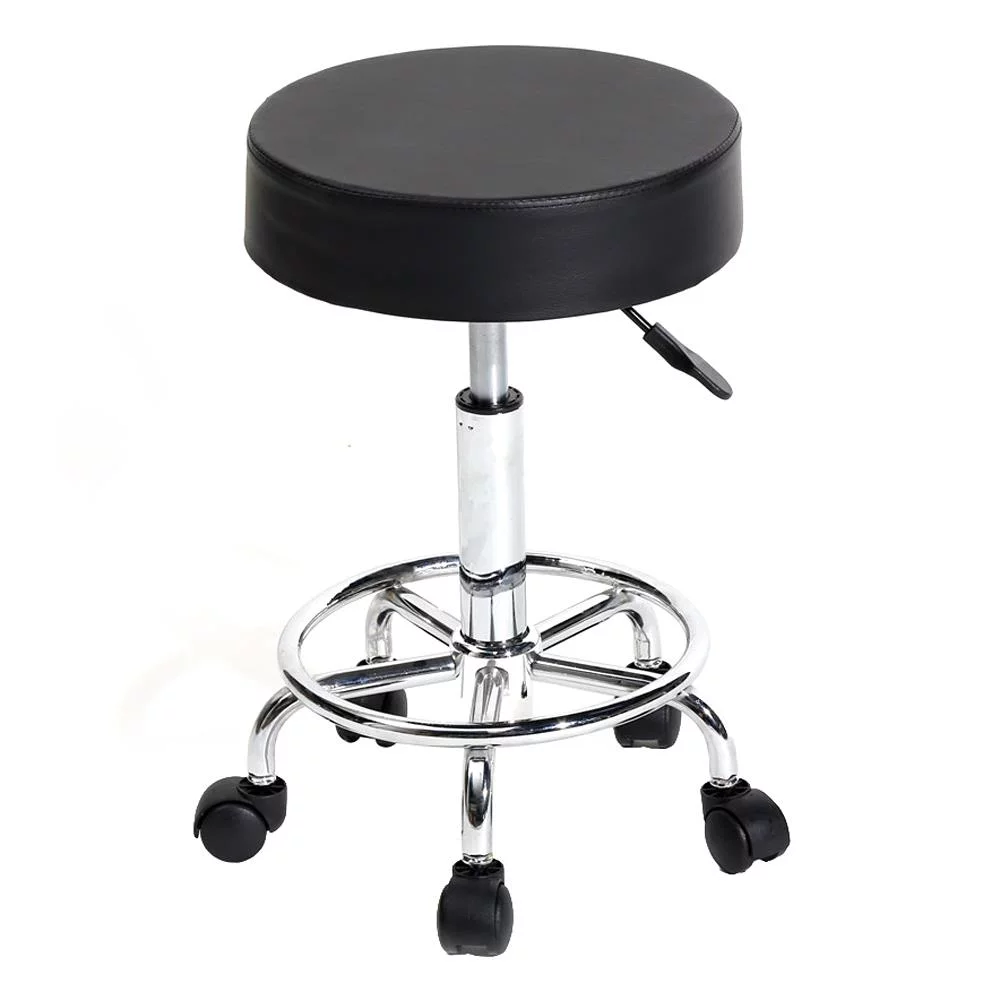 SalonMore Adjustable Swivel Salon Bar Stool, Hydraulic Rolling Facial Massage Spa Chair