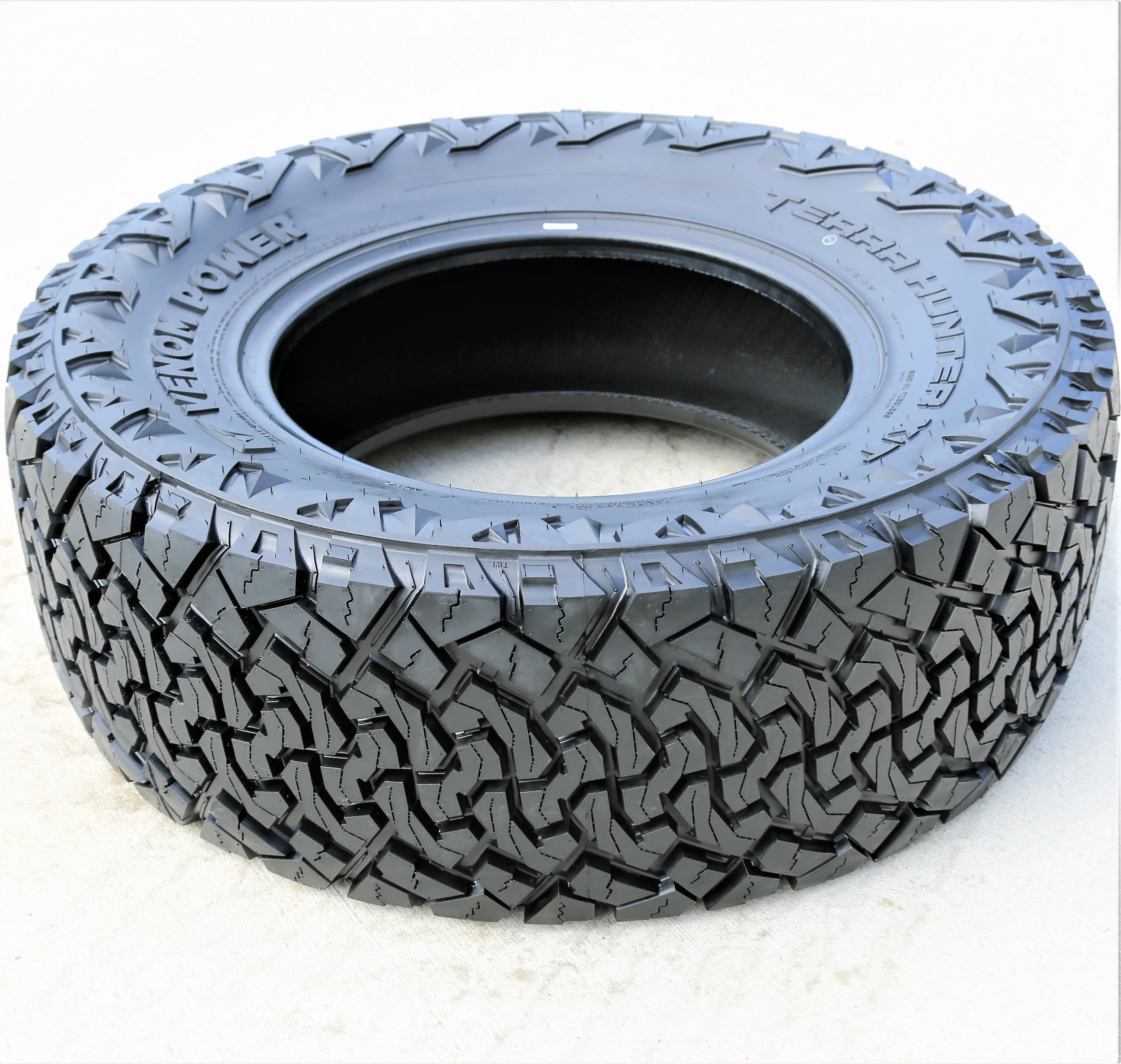 Set of 4 (FOUR) Venom Power Terra Hunter X/T LT 33X12.50R18 Load E (10 Ply) XT Extreme Terrain Tires