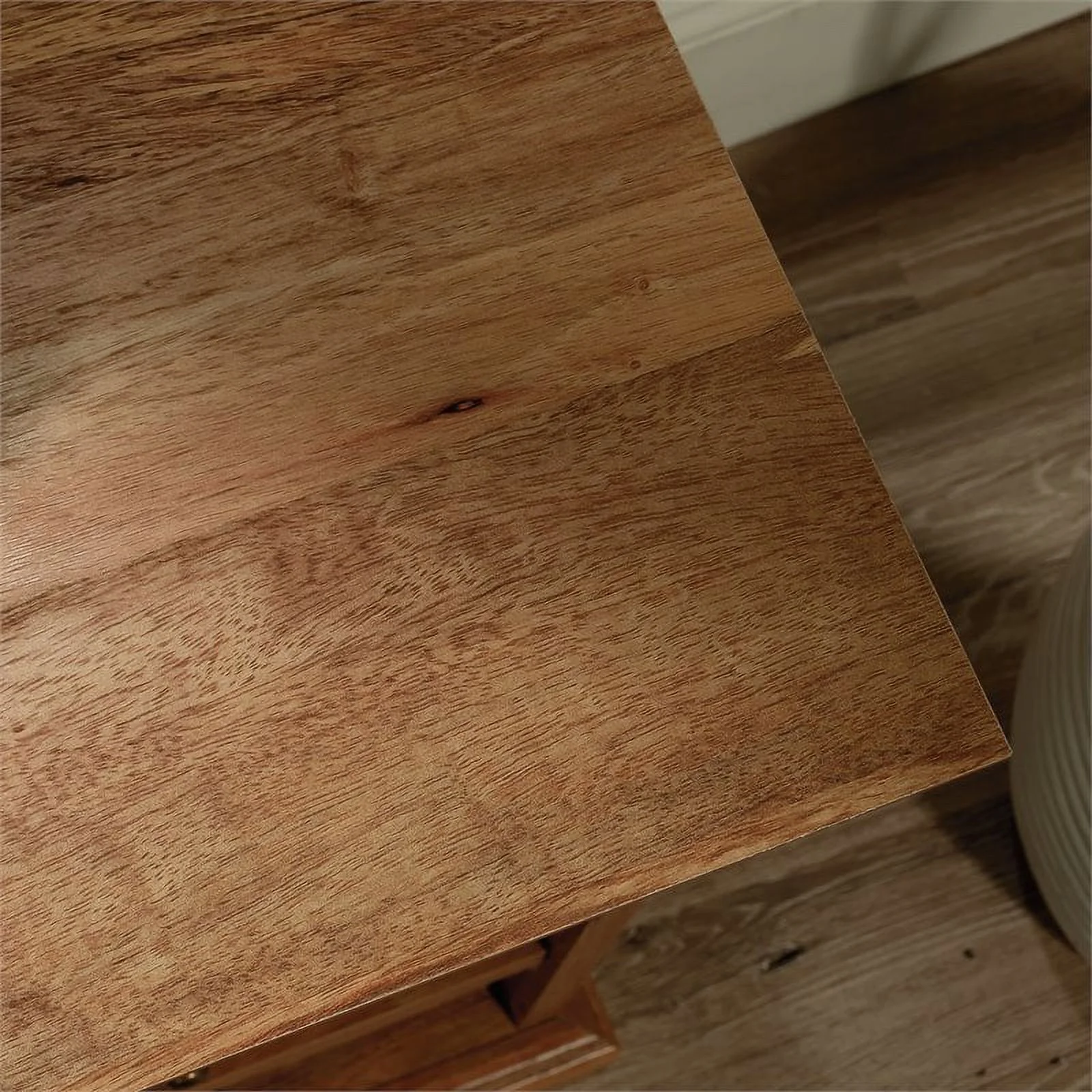 Pemberly Row 3-Drawer Traditional Engineered Wood Bedroom Chest in Brown