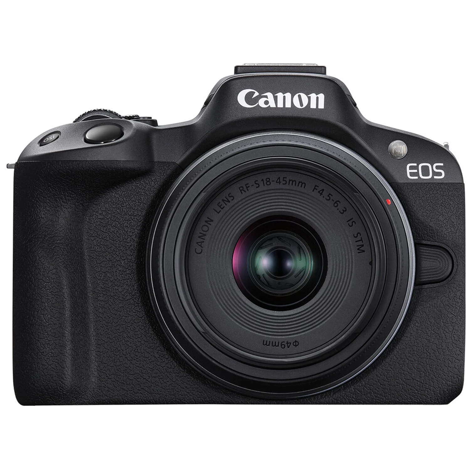 Canon EOS R50 Mirrorless Camera With RF-S 18-45mm f/4.5-6.3 IS STM, EF 75-300mm f/4-5.6 III And 420-800mm f/8.3 HD Lens + 128 GB Memory + Filters + More (34pc Bundle)