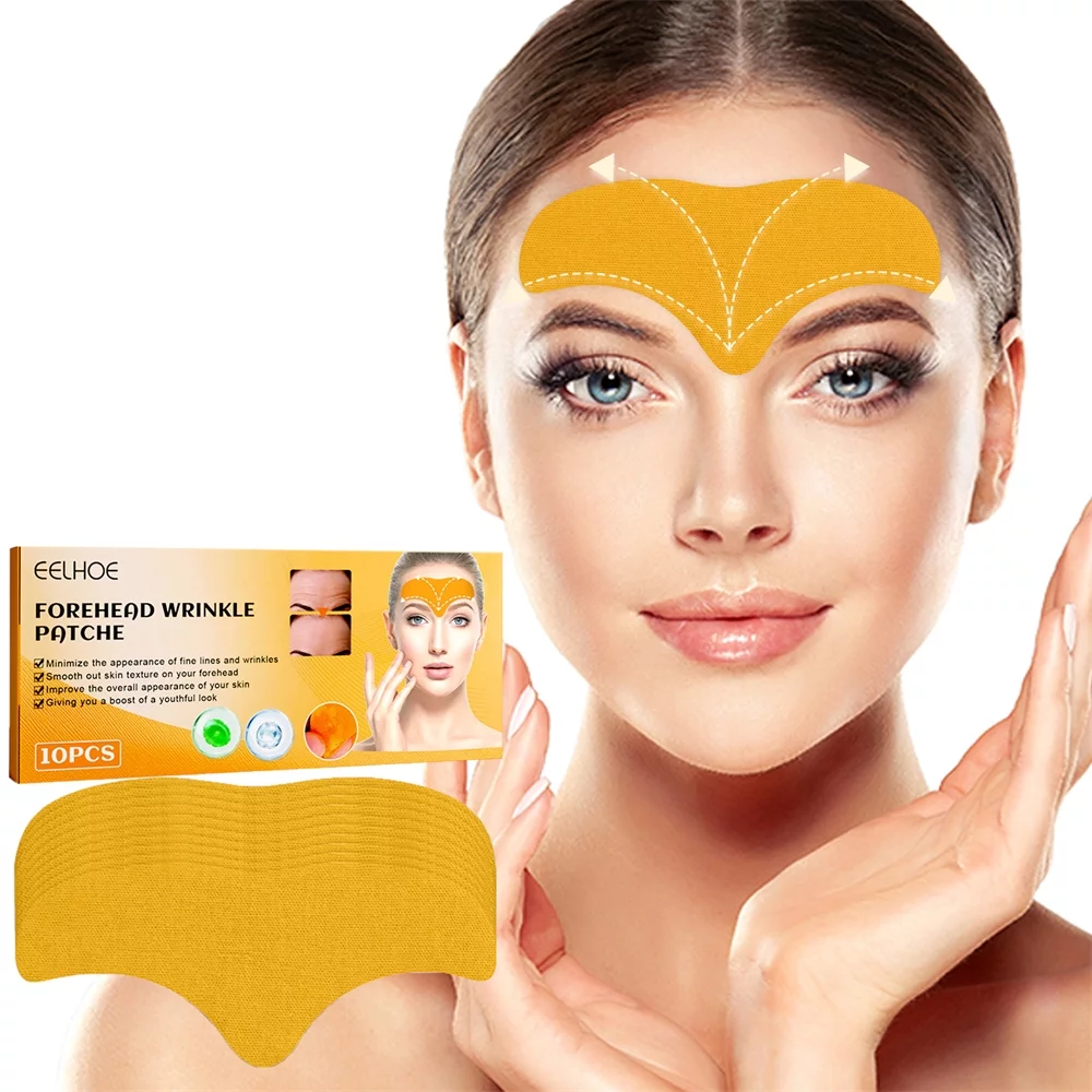Ligghig Forehead and Between Eyes Wrinkle Patches The Original Wrinkle Patch Non Invasive Wrinkle Smoothers for Forehead Wrinkles,10PCS