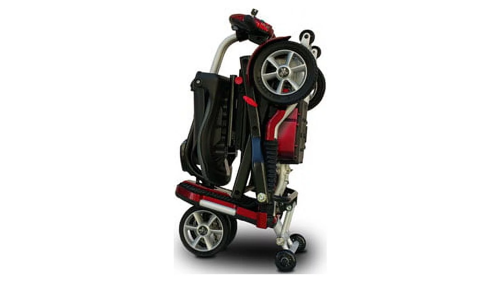 EV Rider TRANSPORT PLUS Folding Mobility Scooter Red