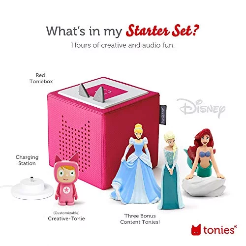 Tonie Pink Starter Set Creative Plus: Frozen, Cinderella, Little Mermaid