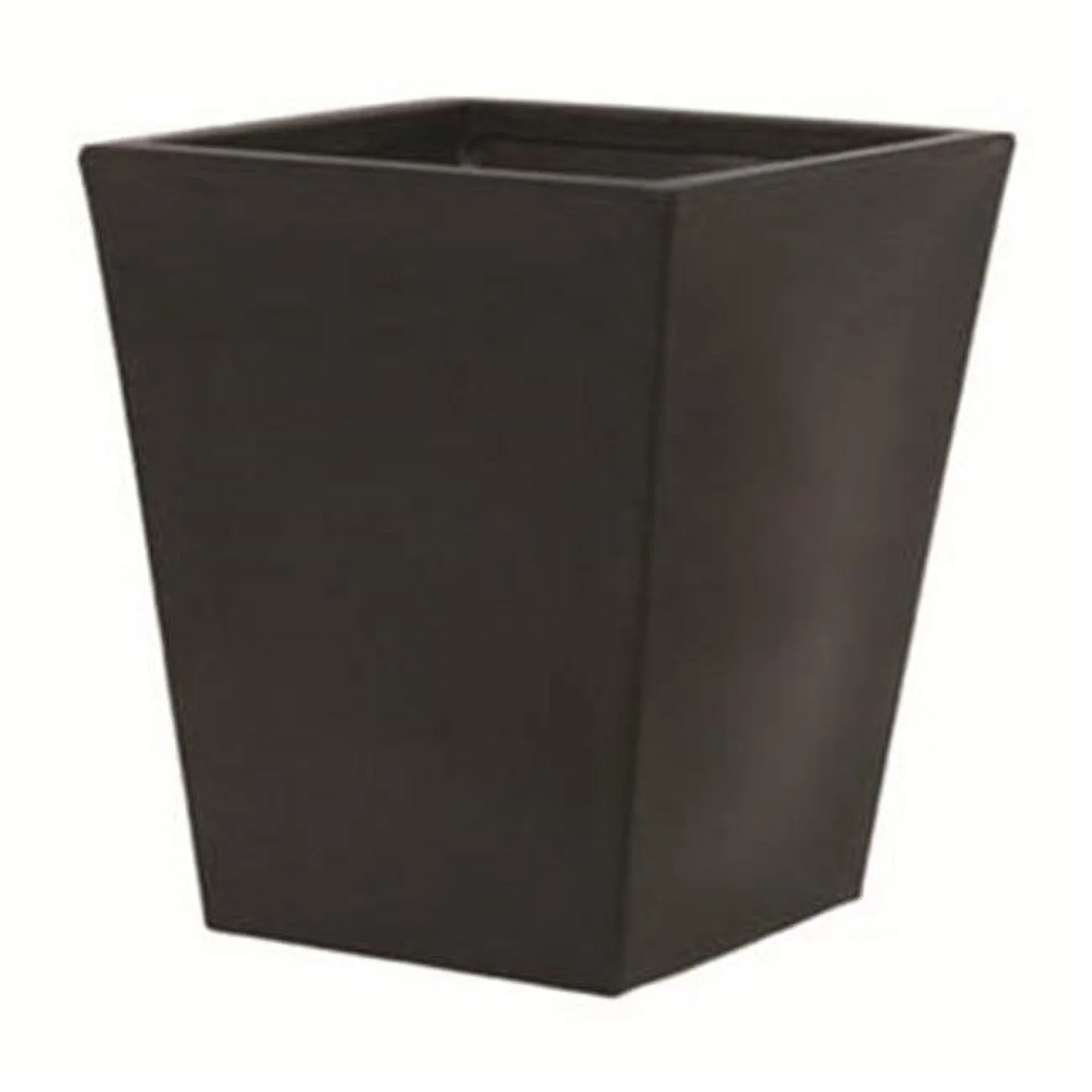 22 in. Cosmopolitan Square Planter - Black